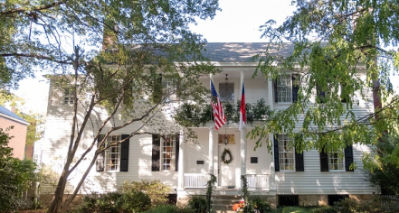 Image Of Haywood Hall House And Gardens Taken From The Front Lawn.